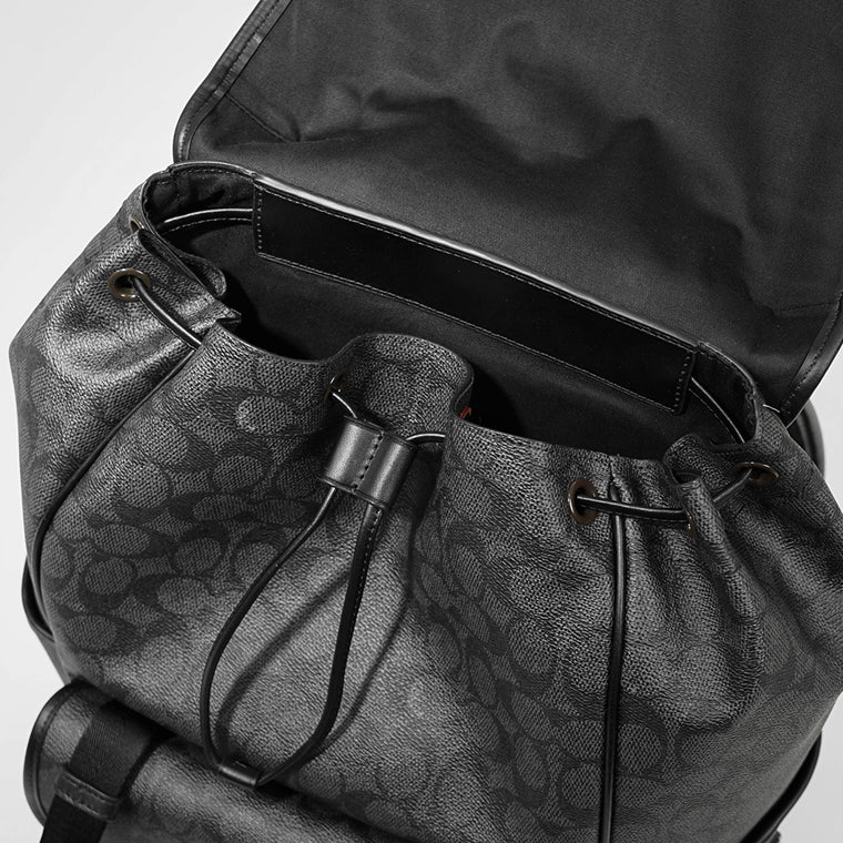 コーチ COACH メンズ バックパック チャコールシグネチャー
