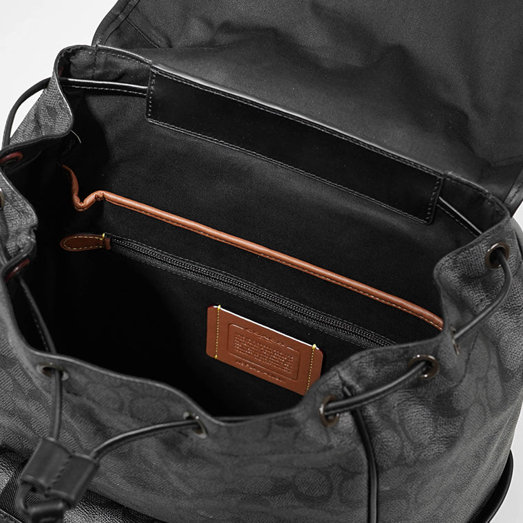 コーチ COACH メンズ バックパック チャコールシグネチャー