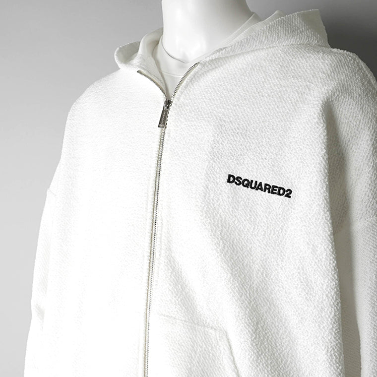 DSQUARED2 BEACHWEAR ライン メンズ ジップアップパーカー D7MK06580 3カラー