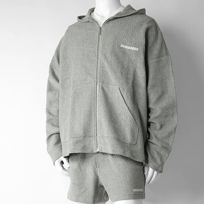 DSQUARED2 BEACHWEAR ライン メンズ ジップアップパーカー D7MK06580 3カラー