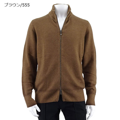 Drumohr メンズ ジップアップカーディガン D8M202AL 3カラー