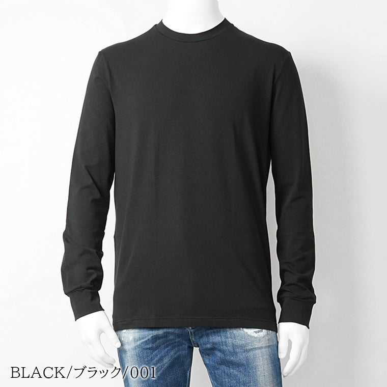 ディースクエアード DSQUARED2 メンズ 長袖Tシャツ ブラック ホワイト