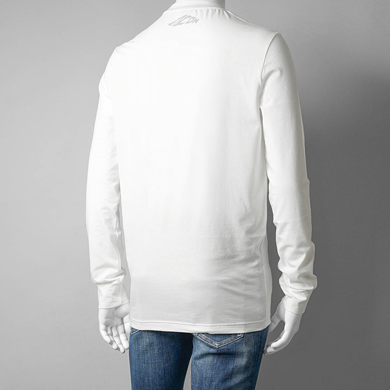 【2025AW FINAL CLEARANCE】 DSQUARED2 UNDERWEAR ライン メンズ 長袖Tシャツ D9M106000 2カラー