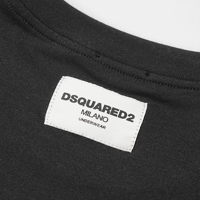 DSQUARED2 UNDERWEAR ライン メンズ Tシャツ ROUND NECK T SHIRT D9M206240 2カラー