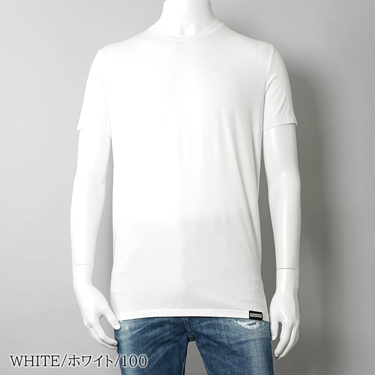 DSQUARED2 UNDERWEAR ライン メンズ Tシャツ ROUND NECK T SHIRT D9M206240 2カラー