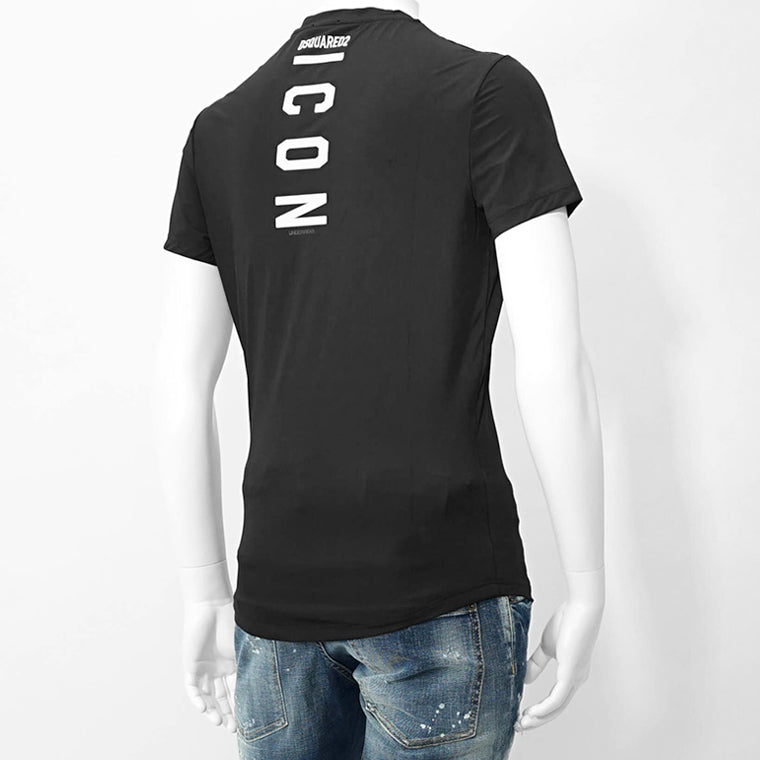 【SUMMER FINAL SALE】 DSQUARED2 UNDERWEAR ライン メンズ Tシャツ ROUND NECK T SHIRT D9M215830 ブラック 001