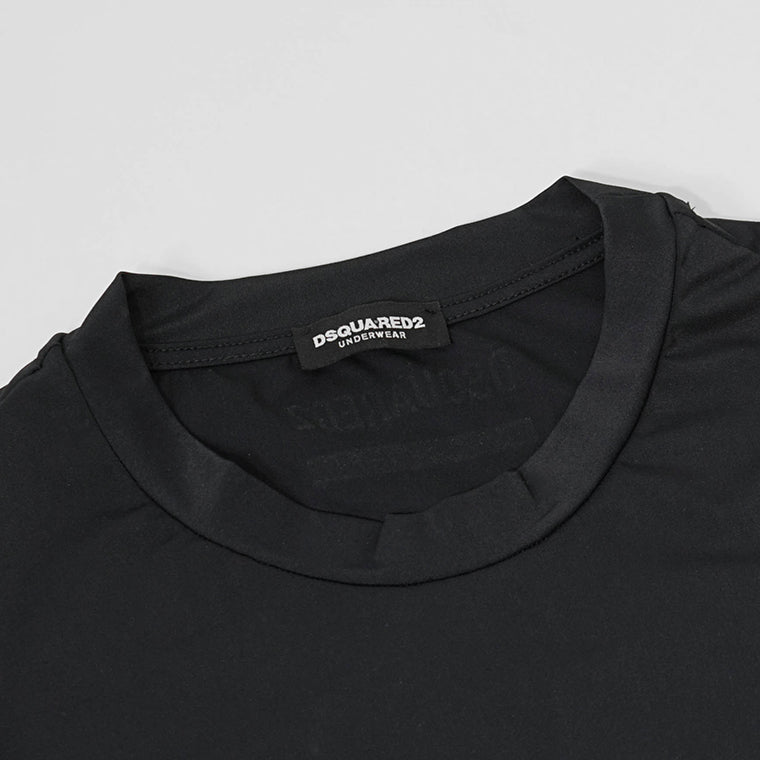 【SUMMER FINAL SALE】 DSQUARED2 UNDERWEAR ライン メンズ Tシャツ ROUND NECK T SHIRT D9M215830 ブラック 001