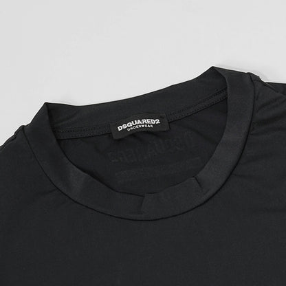 【SUMMER FINAL SALE】 DSQUARED2 UNDERWEAR ライン メンズ Tシャツ ROUND NECK T SHIRT D9M215830 ブラック 001