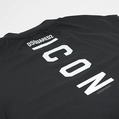 【SUMMER FINAL SALE】 DSQUARED2 UNDERWEAR ライン メンズ Tシャツ ROUND NECK T SHIRT D9M215830 ブラック 001