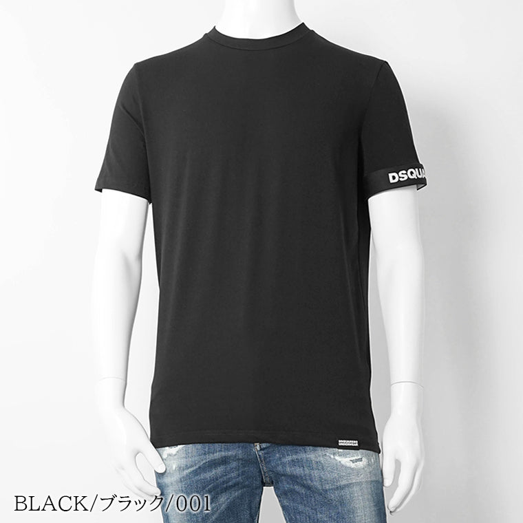 DSQUARED2 UNDERWEAR ライン メンズ Tシャツ ROUND NECK T SHIRT D9M3S6210 2カラー
