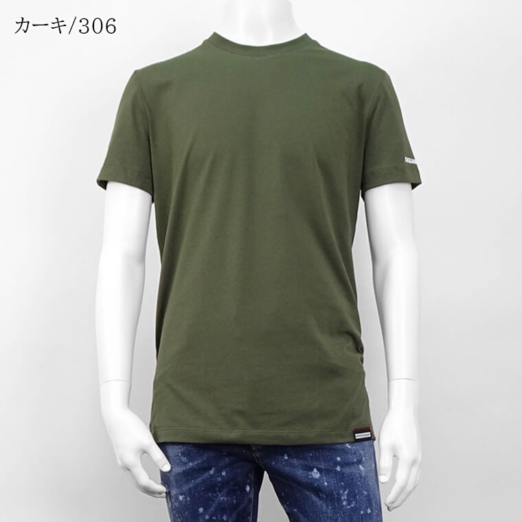 【SUMMER FINAL SALE】 DSQUARED2 UNDERWEAR ライン メンズ Tシャツ BI PACK R NECK T SHIRT D9X41519 3カラー