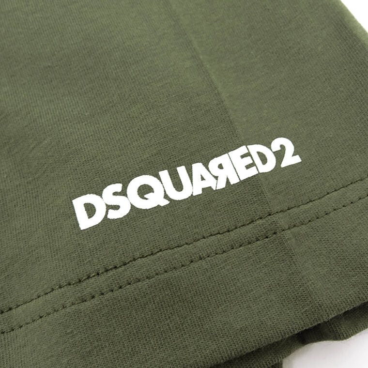 【SUMMER FINAL SALE】 DSQUARED2 UNDERWEAR ライン メンズ Tシャツ BI PACK R NECK T SHIRT D9X41519 3カラー