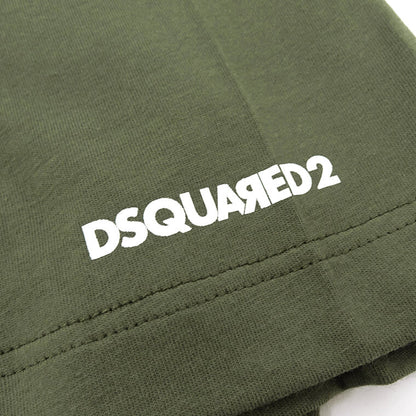 【SUMMER FINAL SALE】 DSQUARED2 UNDERWEAR ライン メンズ Tシャツ BI PACK R NECK T SHIRT D9X41519 3カラー