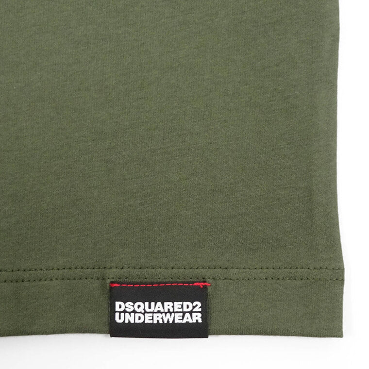 【SUMMER FINAL SALE】 DSQUARED2 UNDERWEAR ライン メンズ Tシャツ BI PACK R NECK T SHIRT D9X41519 3カラー