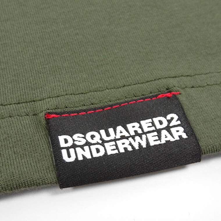【SUMMER FINAL SALE】 DSQUARED2 UNDERWEAR ライン メンズ Tシャツ BI PACK R NECK T SHIRT D9X41519 3カラー