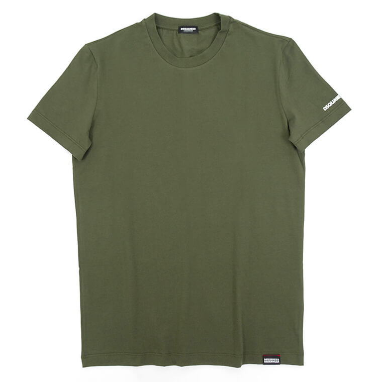 【SUMMER FINAL SALE】 DSQUARED2 UNDERWEAR ライン メンズ Tシャツ BI PACK R NECK T SHIRT D9X41519 3カラー