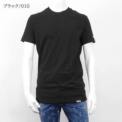 【SUMMER FINAL SALE】 DSQUARED2 UNDERWEAR ライン メンズ Tシャツ BI PACK R NECK T SHIRT D9X41519 3カラー