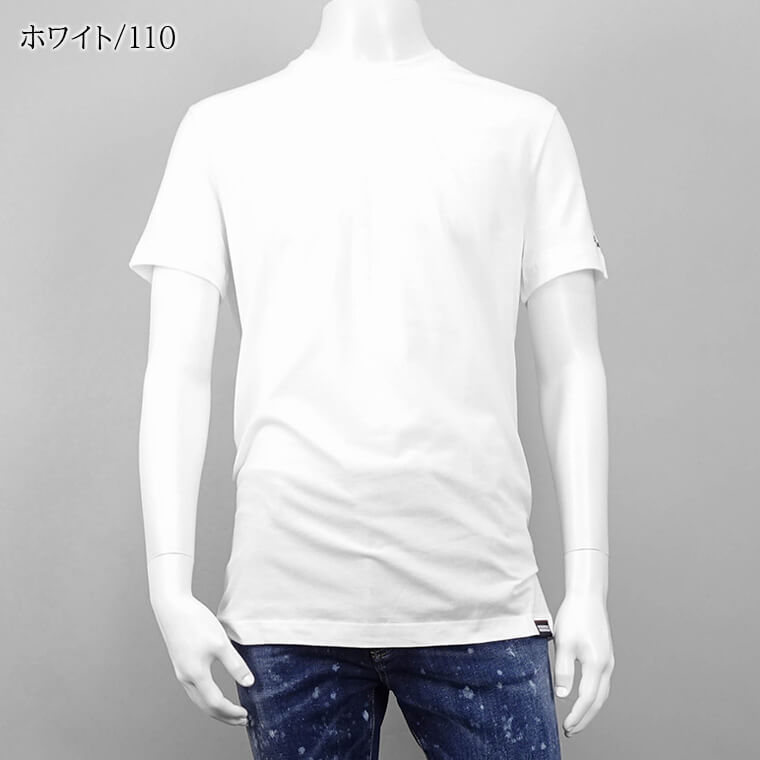 【SUMMER FINAL SALE】 DSQUARED2 UNDERWEAR ライン メンズ Tシャツ BI PACK R NECK T SHIRT D9X41519 3カラー