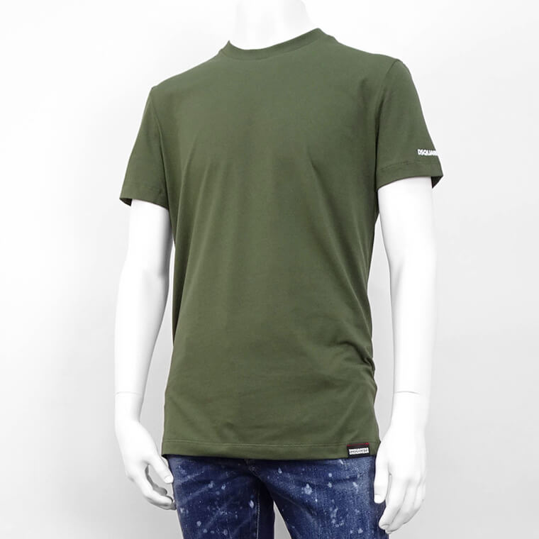 【SUMMER FINAL SALE】 DSQUARED2 UNDERWEAR ライン メンズ Tシャツ BI PACK R NECK T SHIRT D9X41519 3カラー