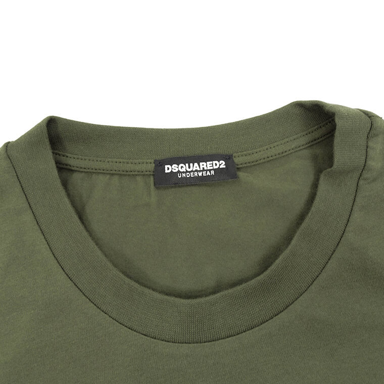【SUMMER FINAL SALE】 DSQUARED2 UNDERWEAR ライン メンズ Tシャツ BI PACK R NECK T SHIRT D9X41519 3カラー
