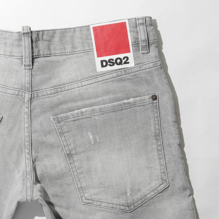 【SUMMER FINAL SALE】 DSQUARED2 KIDS キッズ ジーンズ D2P110U CLEMENT JEAN DQ01Q3 D0AFT ウォッシュグレー DQ03