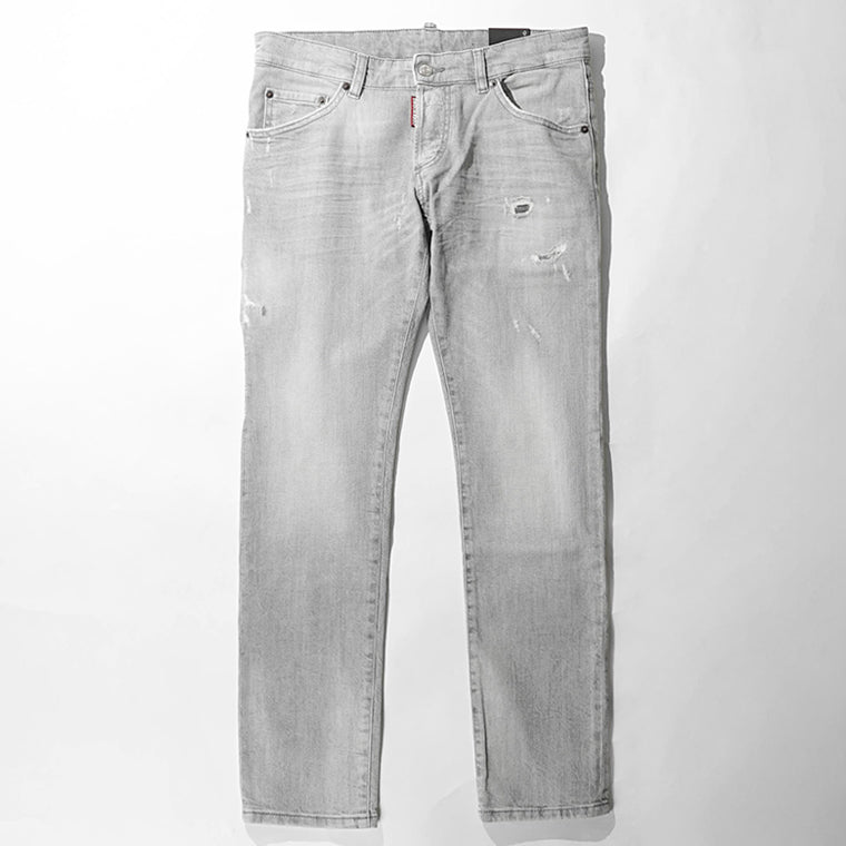 【SUMMER FINAL SALE】 DSQUARED2 KIDS キッズ ジーンズ D2P110U CLEMENT JEAN DQ01Q3 D0AFT ウォッシュグレー DQ03