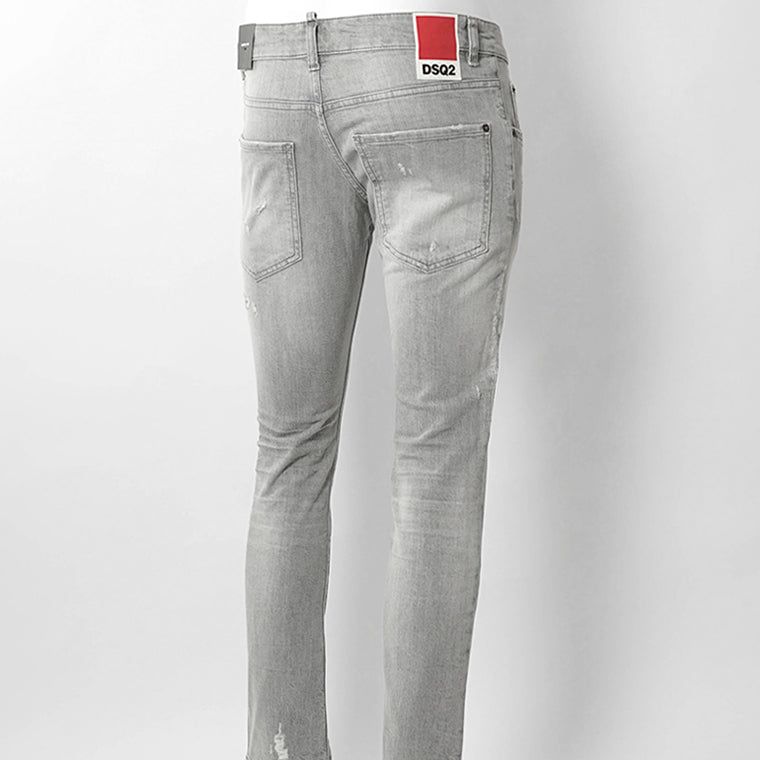 【SUMMER FINAL SALE】 DSQUARED2 KIDS キッズ ジーンズ D2P110U CLEMENT JEAN DQ01Q3 D0AFT ウォッシュグレー DQ03