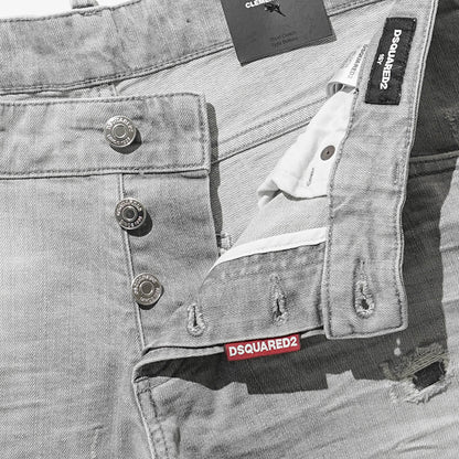 【SUMMER FINAL SALE】 DSQUARED2 KIDS キッズ ジーンズ D2P110U CLEMENT JEAN DQ01Q3 D0AFT ウォッシュグレー DQ03