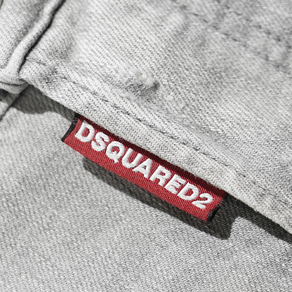 【SUMMER FINAL SALE】 DSQUARED2 KIDS キッズ ジーンズ D2P110U CLEMENT JEAN DQ01Q3 D0AFT ウォッシュグレー DQ03