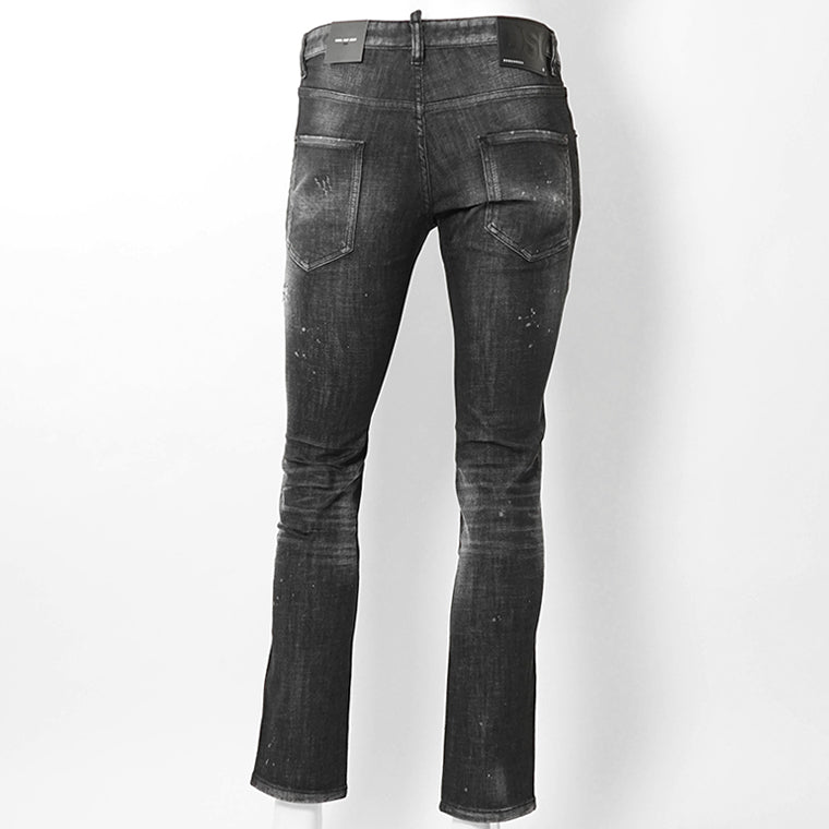 【SUMMER FINAL SALE】 DSQUARED2 KIDS キッズ ジーンズ D2P31LVM COOL GUY JEAN DQ0236 D0AFY ウォッシュブラック DQ02