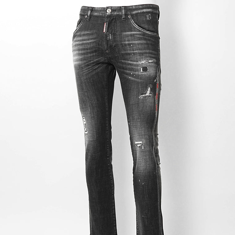 【SUMMER FINAL SALE】 DSQUARED2 KIDS キッズ ジーンズ D2P31LVM COOL GUY JEAN DQ0236 D0AFY ウォッシュブラック DQ02