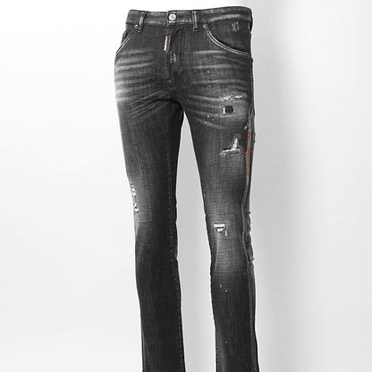 【SUMMER FINAL SALE】 DSQUARED2 KIDS キッズ ジーンズ D2P31LVM COOL GUY JEAN DQ0236 D0AFY ウォッシュブラック DQ02