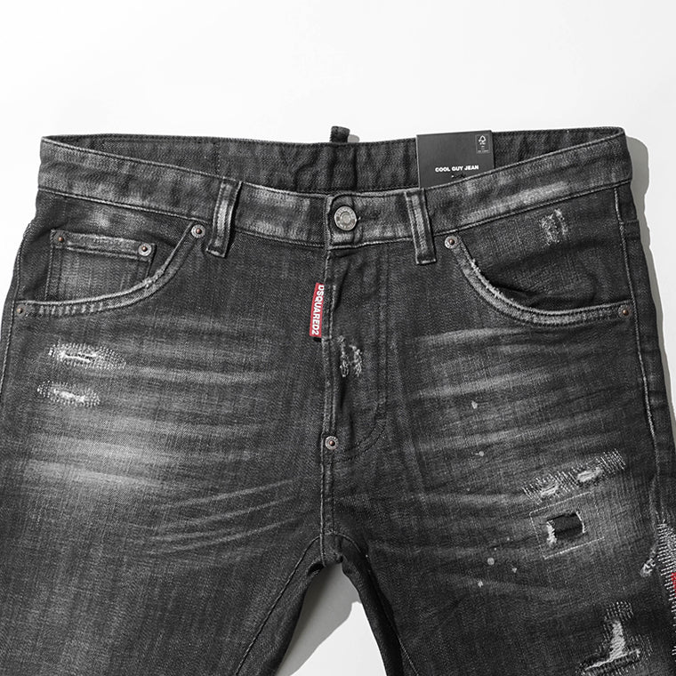 【SUMMER FINAL SALE】 DSQUARED2 KIDS キッズ ジーンズ D2P31LVM COOL GUY JEAN DQ0236 D0AFY ウォッシュブラック DQ02