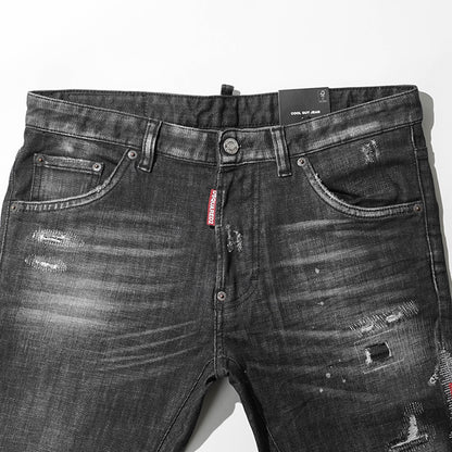 【SUMMER FINAL SALE】 DSQUARED2 KIDS キッズ ジーンズ D2P31LVM COOL GUY JEAN DQ0236 D0AFY ウォッシュブラック DQ02