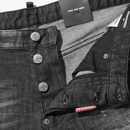 【SUMMER FINAL SALE】 DSQUARED2 KIDS キッズ ジーンズ D2P31LVM COOL GUY JEAN DQ0236 D0AFY ウォッシュブラック DQ02