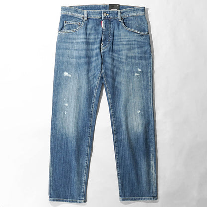 【SUMMER FINAL SALE】 DSQUARED2 KIDS キッズ ジーンズ D2P438U STANISLAV JEAN DQ0731 D0AFN ウォッシュブルー DQ01