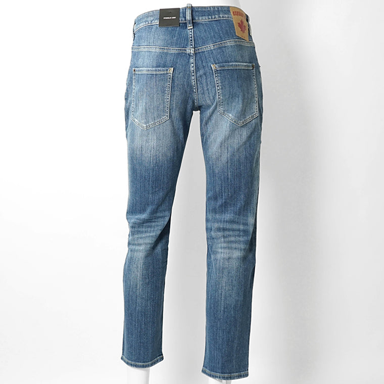 【SUMMER FINAL SALE】 DSQUARED2 KIDS キッズ ジーンズ D2P438U STANISLAV JEAN DQ0731 D0AFN ウォッシュブルー DQ01