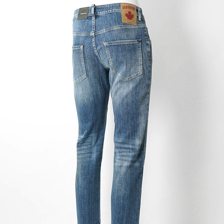 【SUMMER FINAL SALE】 DSQUARED2 KIDS キッズ ジーンズ D2P438U STANISLAV JEAN DQ0731 D0AFN ウォッシュブルー DQ01