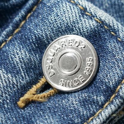 【SUMMER FINAL SALE】 DSQUARED2 KIDS キッズ ジーンズ D2P438U STANISLAV JEAN DQ0731 D0AFN ウォッシュブルー DQ01