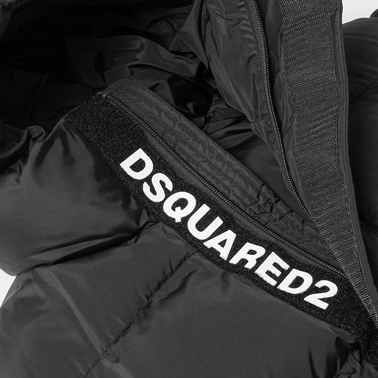 DSQUARED2 KIDS キッズ ブルゾン D2J360U DQ1090 D00BN ブラック DQ900