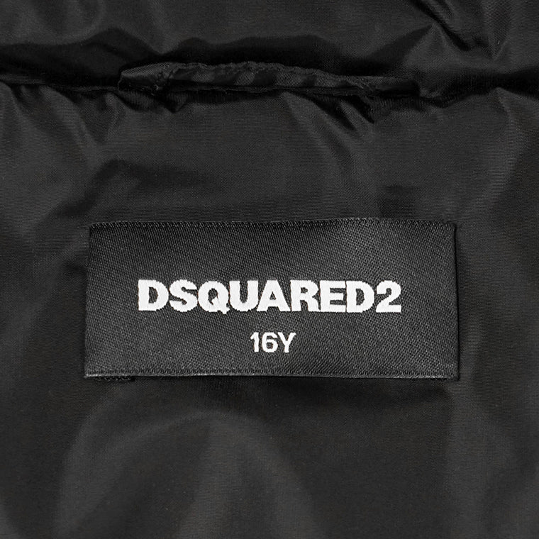 DSQUARED2 KIDS キッズ ブルゾン D2J360U DQ1090 D00BN ブラック DQ900