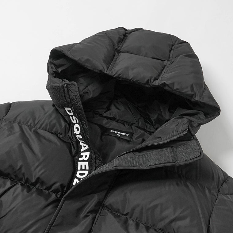 DSQUARED2 KIDS キッズ ブルゾン D2J360U DQ1090 D00BN ブラック DQ900