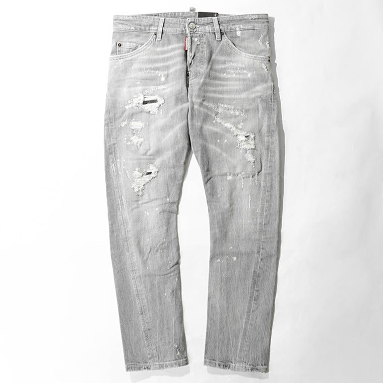 【SUMMER FINAL SALE】 DSQUARED2 KIDS キッズ ジーンズ D2P530M TWIST JEAN DQ1336 D0AG0 ウォッシュグレー DQ03