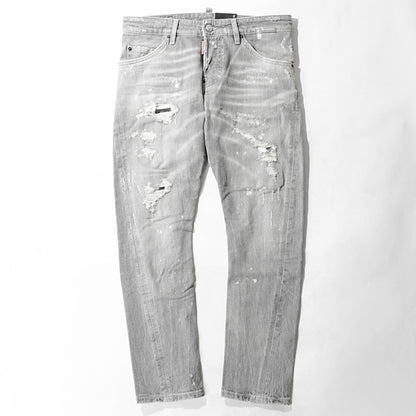 【SUMMER FINAL SALE】 DSQUARED2 KIDS キッズ ジーンズ D2P530M TWIST JEAN DQ1336 D0AG0 ウォッシュグレー DQ03