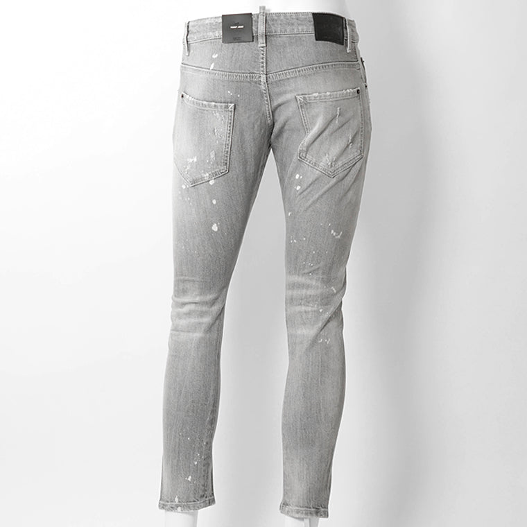 【SUMMER FINAL SALE】 DSQUARED2 KIDS キッズ ジーンズ D2P530M TWIST JEAN DQ1336 D0AG0 ウォッシュグレー DQ03