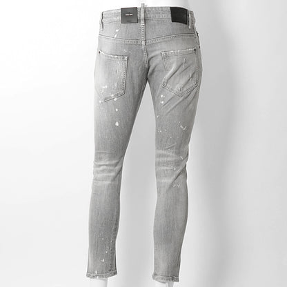 【SUMMER FINAL SALE】 DSQUARED2 KIDS キッズ ジーンズ D2P530M TWIST JEAN DQ1336 D0AG0 ウォッシュグレー DQ03