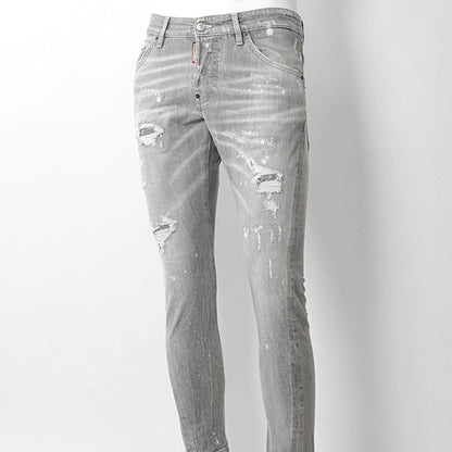 【SUMMER FINAL SALE】 DSQUARED2 KIDS キッズ ジーンズ D2P530M TWIST JEAN DQ1336 D0AG0 ウォッシュグレー DQ03