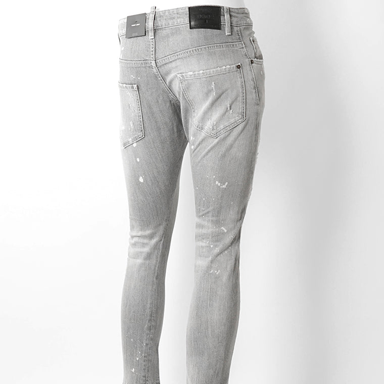 【SUMMER FINAL SALE】 DSQUARED2 KIDS キッズ ジーンズ D2P530M TWIST JEAN DQ1336 D0AG0 ウォッシュグレー DQ03