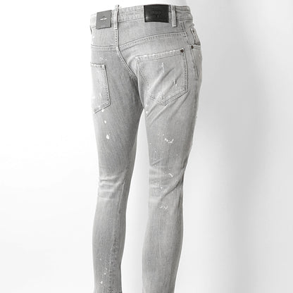 【SUMMER FINAL SALE】 DSQUARED2 KIDS キッズ ジーンズ D2P530M TWIST JEAN DQ1336 D0AG0 ウォッシュグレー DQ03