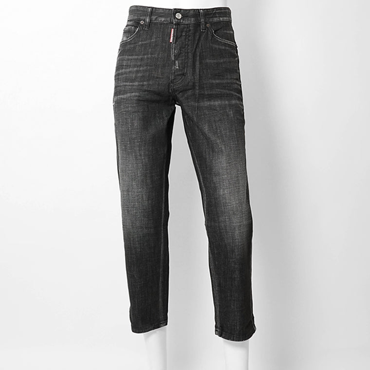 【SUMMER FINAL SALE】 DSQUARED2 KIDS キッズ ジーンズ D2P714U BOSS 10 JEAN DQ2241 D0ABS ウォッシュブラック DQ02